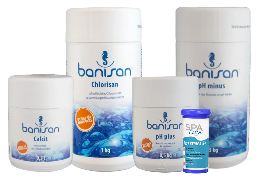 Chlor-Wasserpflege Set